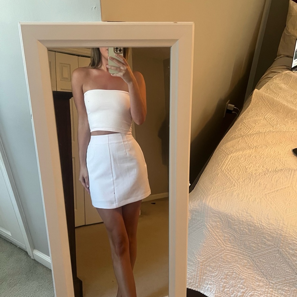 Abercrombie and Fitch Light Pink Miniskirt